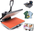 Sublimation Anqidi Pressure Adjustable Press Printer 16" Digital Machine x 0~250℃ 24" TEMP Clamshell Heat Time T-shirt Transfer