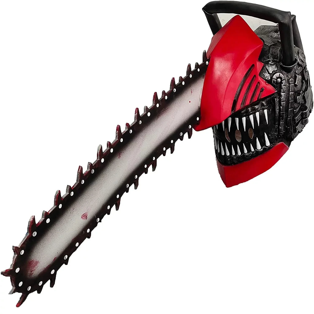 Christmas Cosplay Chainsaw Handsaw Mask Denji Costume Man Props Helmet Fancy Anime Party Cosplay Prop