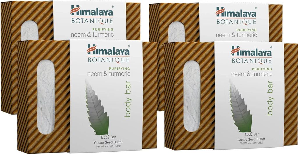 Bar Purifying Acne Of And Oz Oily Botanique Skin, 4.41 Total Body & Deep Body 4). Himalaya A Neem Turmeric (Pack Prone For Cleaning, For