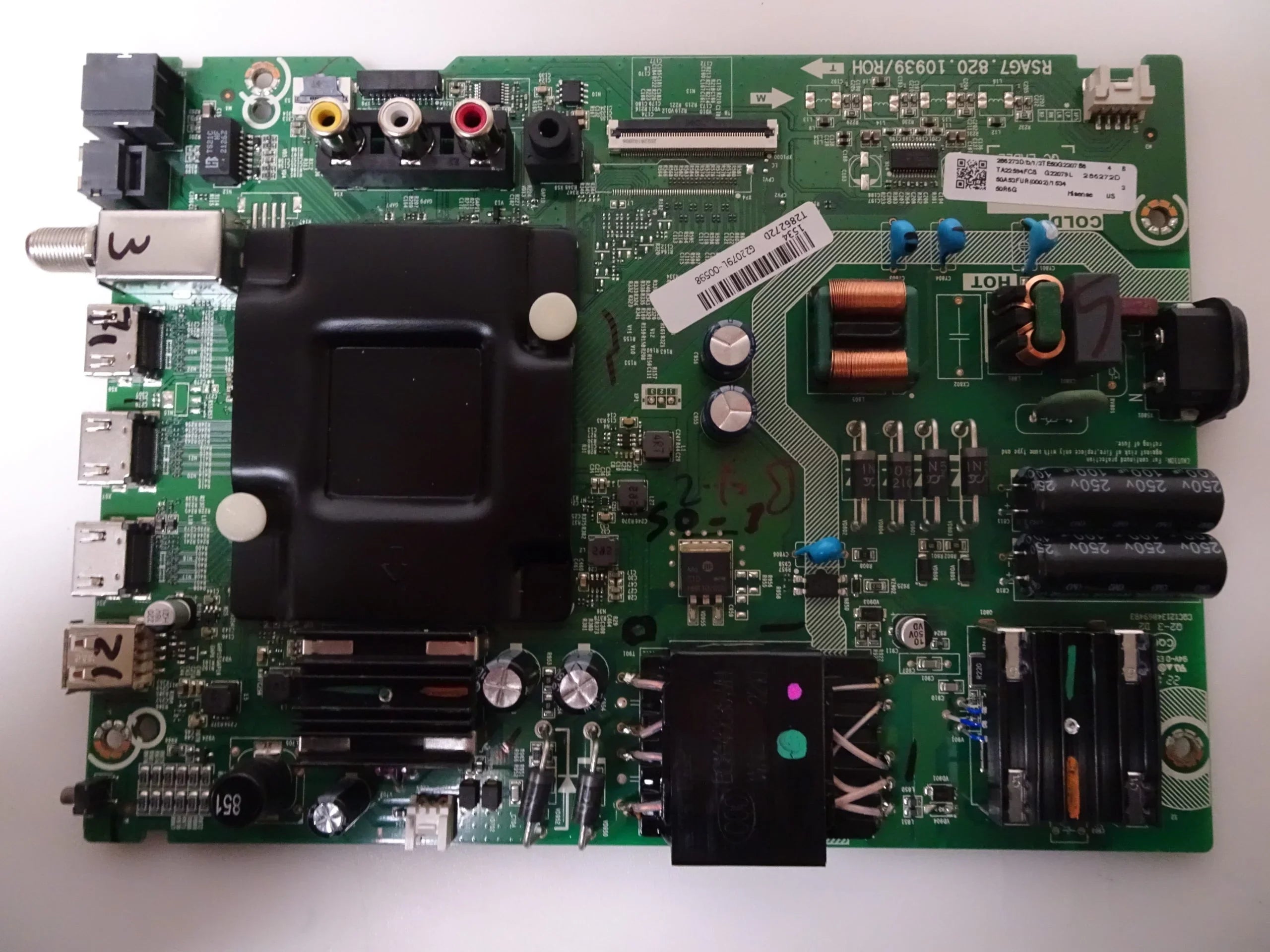 286273D Board Main Hisense 50R6G