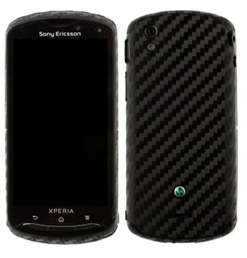 Protector Pro Body Skinomi Full Sony Screen + for Xperia Carbon Fiber