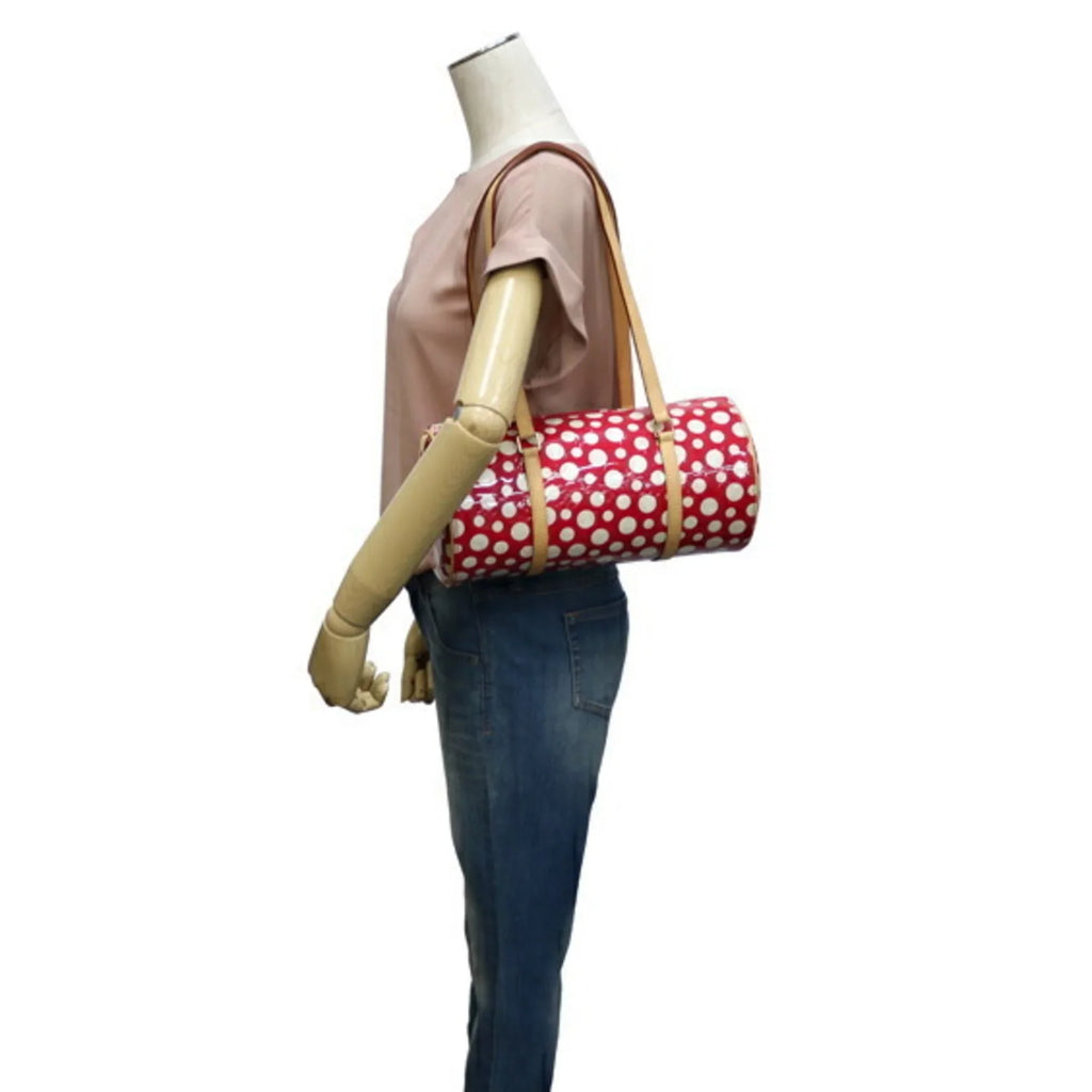 30 Infinity Shoulder Bag Pre-Owned Kusama Dot VUITTON (Good) LOUIS Ladies Papillon M91425 Yayoi Verni