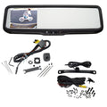 camera Rearview Mirror Replacement Universal and 3.5-inch Monitor w/ back screen up OEM-Style