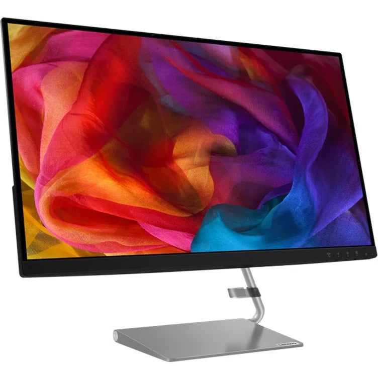 Lenovo - Monitor 27" Q27q-1L WLED Iron 66C1GCC3US Gray LCD QHD