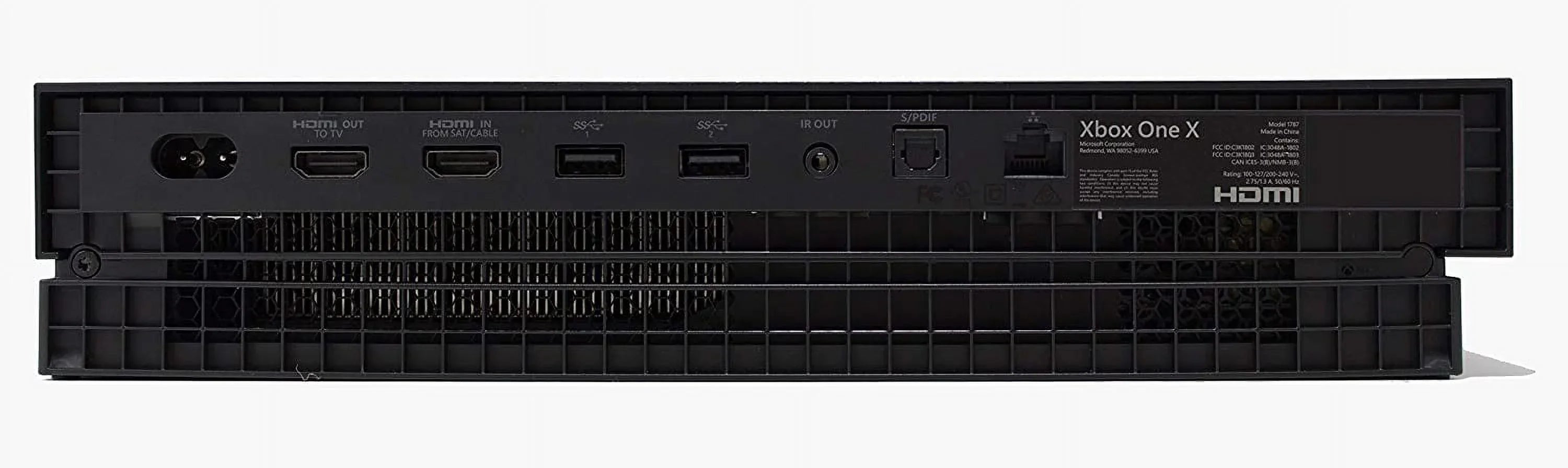 Microsoft BOLT 1TB, Black X 4K Used AXTION Xbox Bundle HD with Only Ultra Headset Console One
