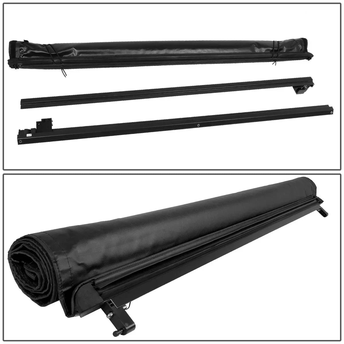 2015 Chevy Bed 5 Ft Motoring Soft 16-18 2019 Colorado/GMC Canyon Vinyl TTC-RU-043 Short Cover to Roll-Up for Tonneau DNA