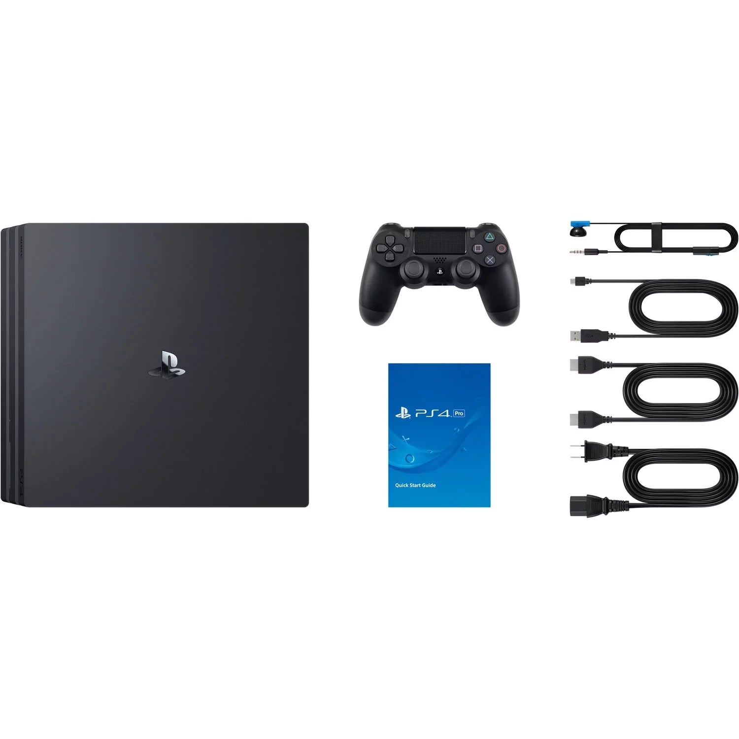 Console, 1TB Black PlayStation Pro 4 Sony CUH-7115B (Refurbished) Gaming Restored