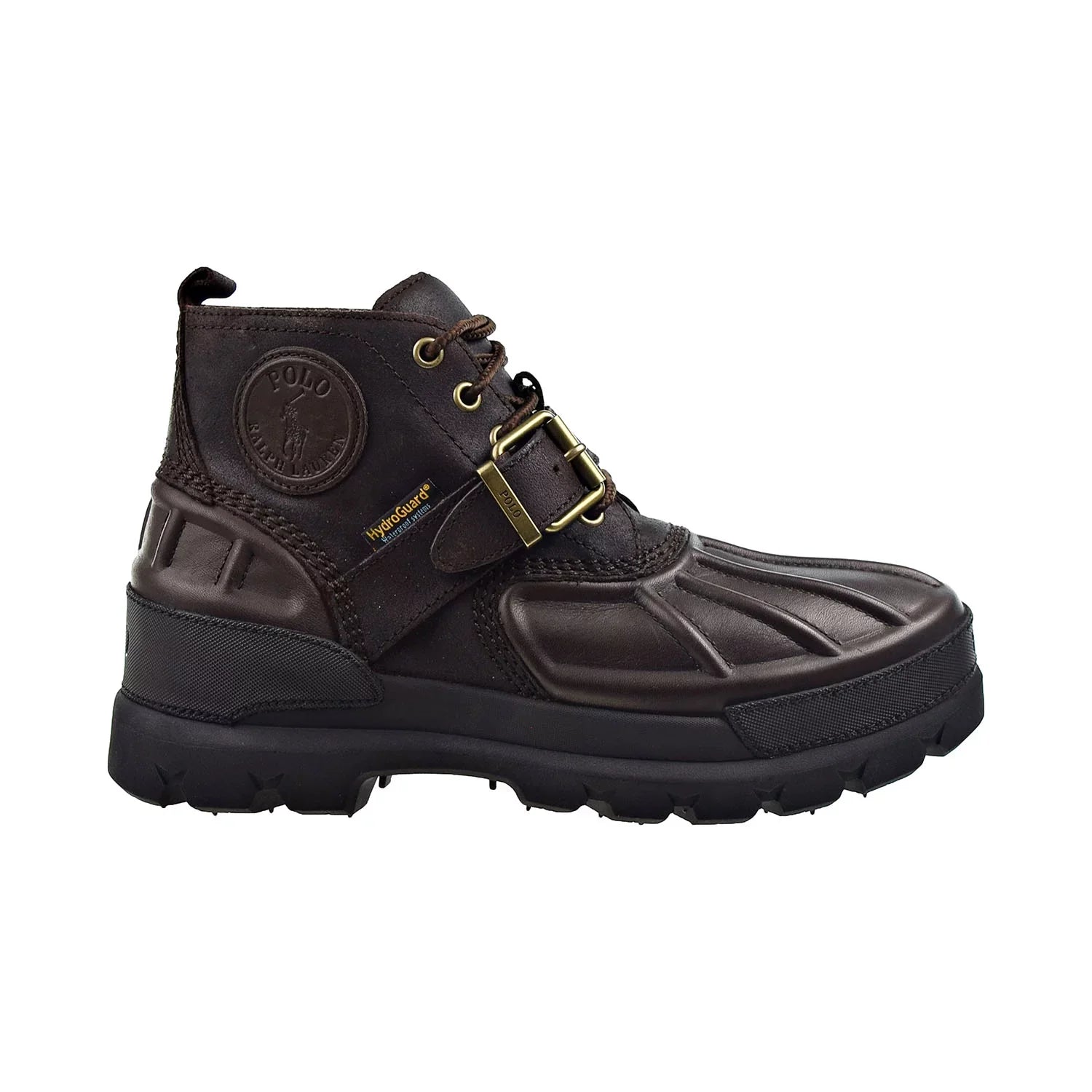 Boots Polo Leather/Nubuck Lauren Waterproof Dark 812845237-002 Ralph Brown Oslo Men's Low