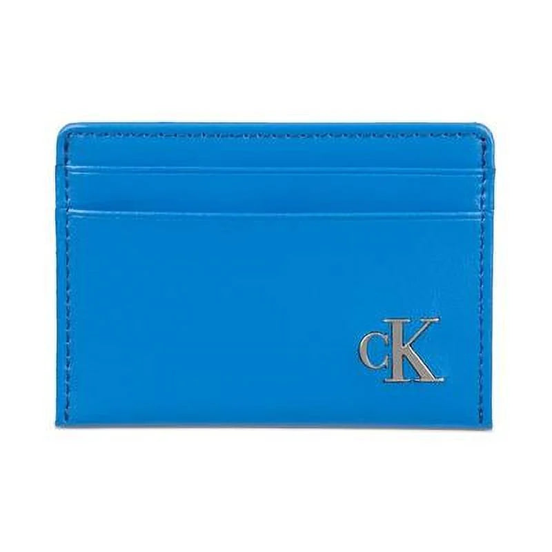 Men's Monogrammed Klein Logo Calvin Card Open-Blue Case
