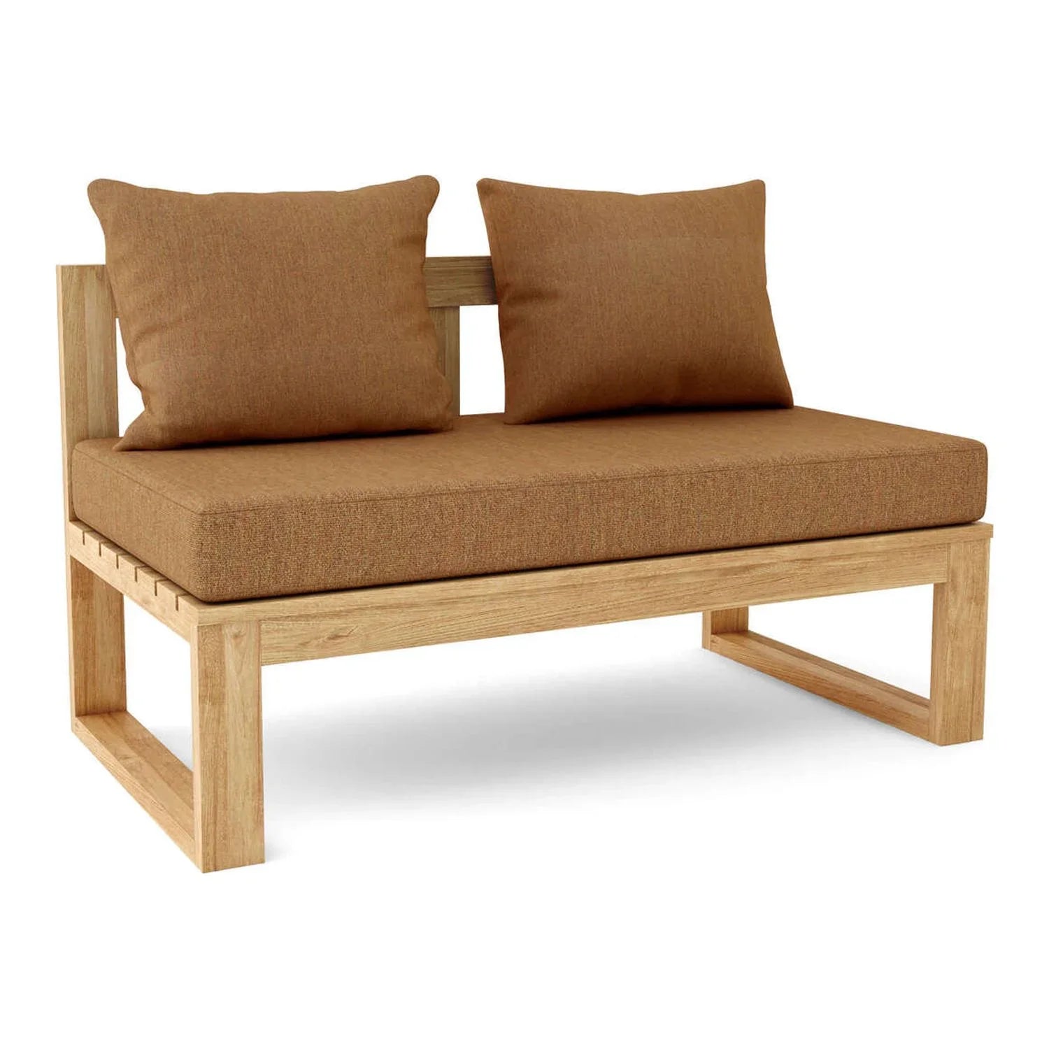 Straight Deep Modular Seating Anderson Teak