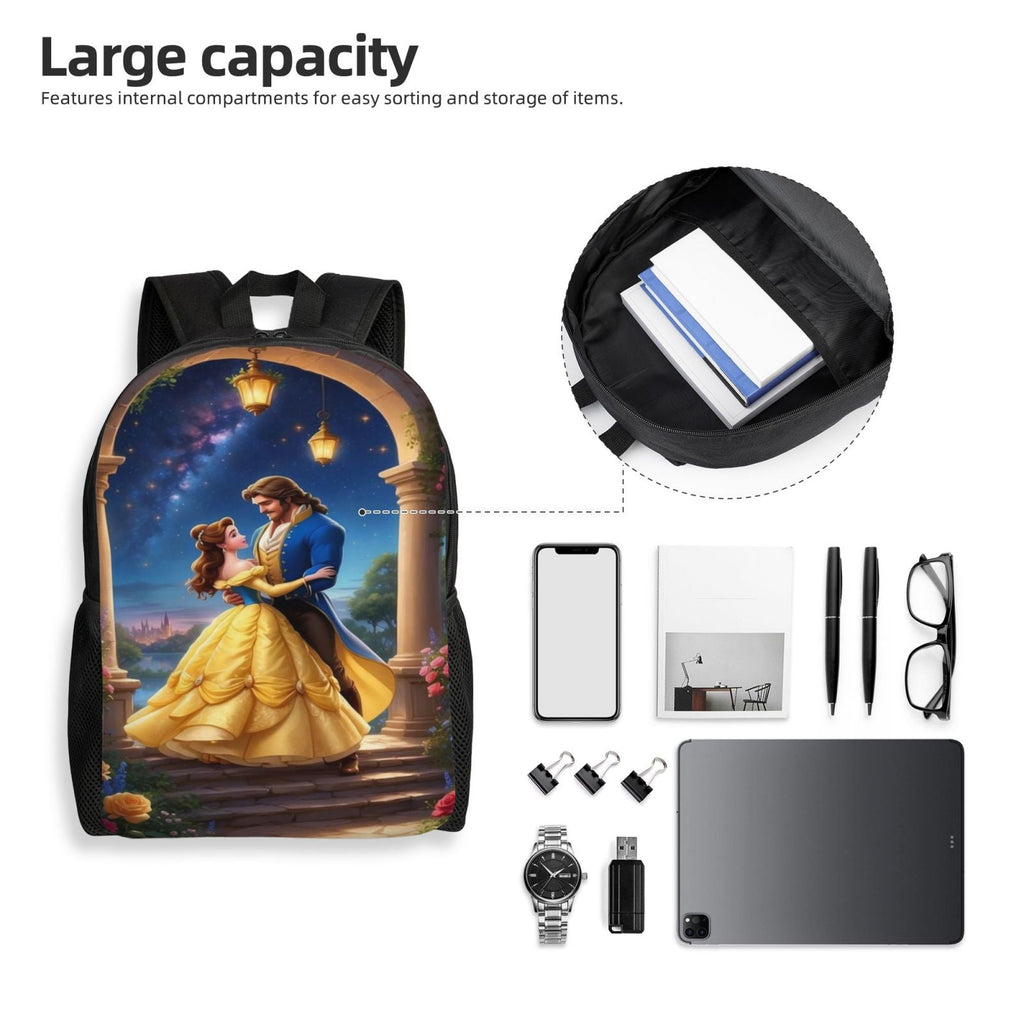 Printed Backpacks Beauty Travel Beast Multipurpose Casual Backpack Bags Anime 3D and the Daypacks Cartoon