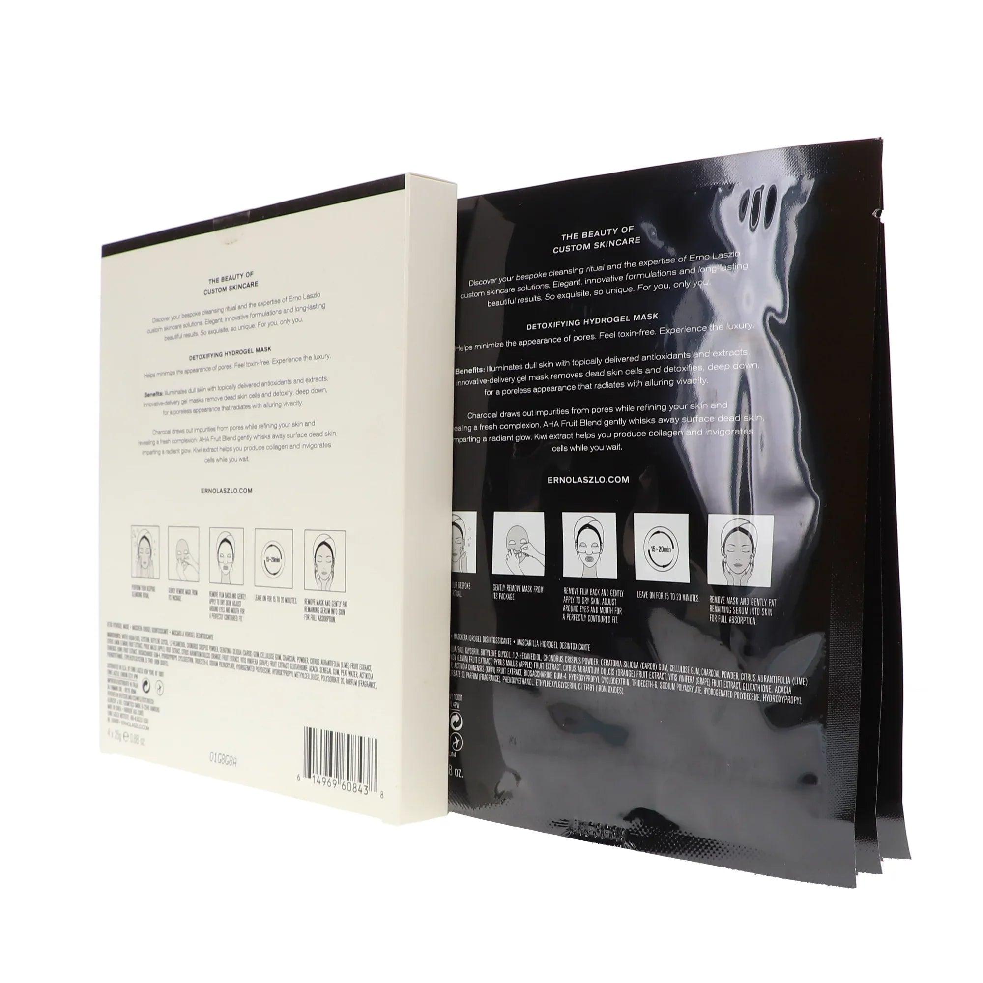 0.88 for Sheet Detox Hydrogel oz by Laszlo x Exfoliate Erno Women Mask & Mask - Detoxifying 4