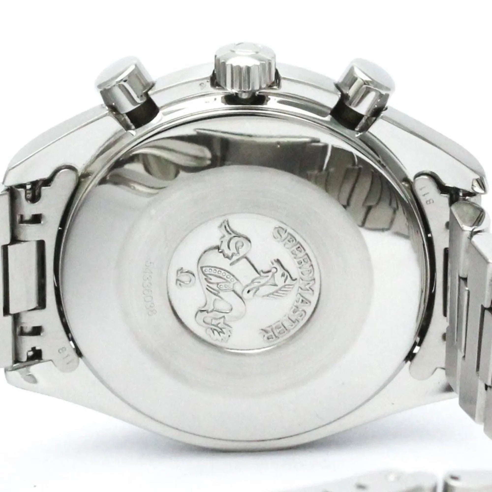 3510.50 (Good) BF566331 Automatic Watch Pre-Owned Speedmaster Polished Steel Mens OMEGA