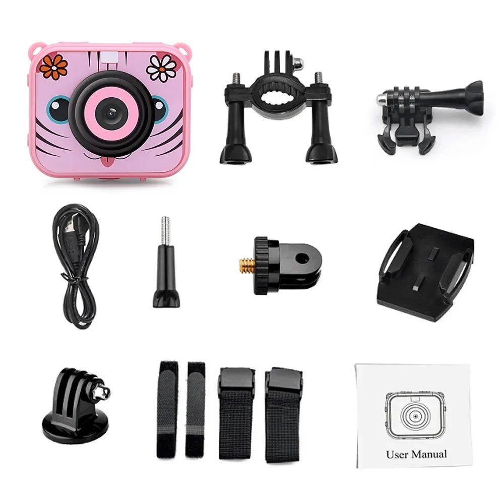 Battery Camera,12mp Video Laojia Hunya New Camera 30m Waterproof Built-in Video Kids Battery Built-in 30m Children