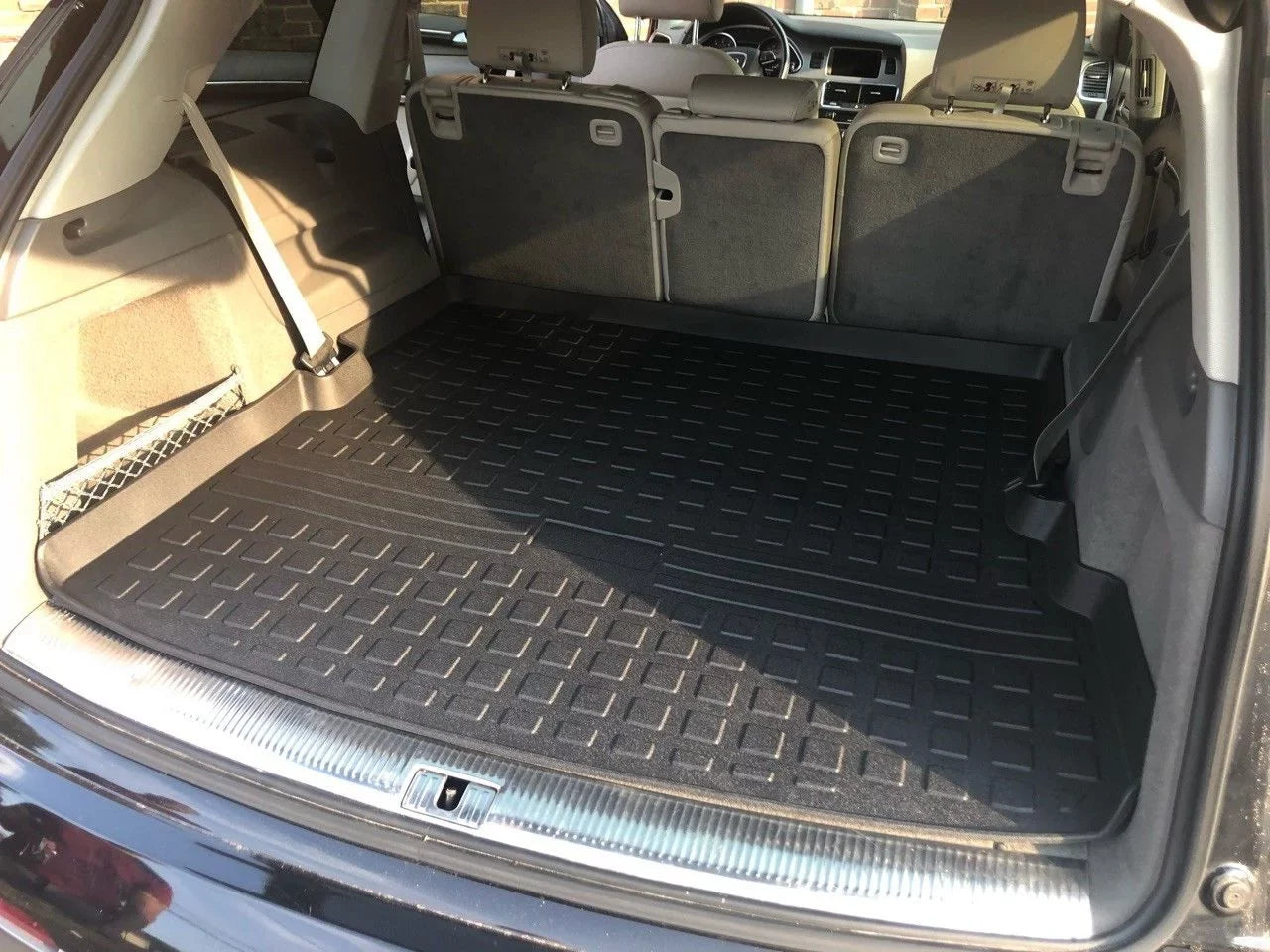 Cargo Laser custom Rubber Trunk measured fit Audi Liner 2007-2015 for Tray Q7