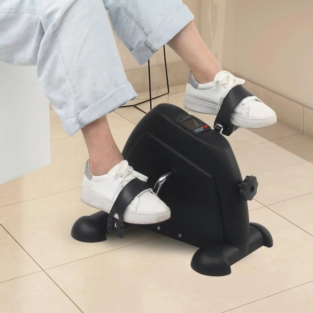 Exerciser, GoDecor Bike Pedal Black Home Under Bicycle, ExerciseTherapy Desk