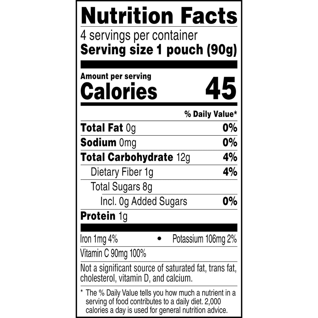 Cruz -- Strawberry Apple Pack 2 Apple of Pouches 4 Sauce Santa Organic®