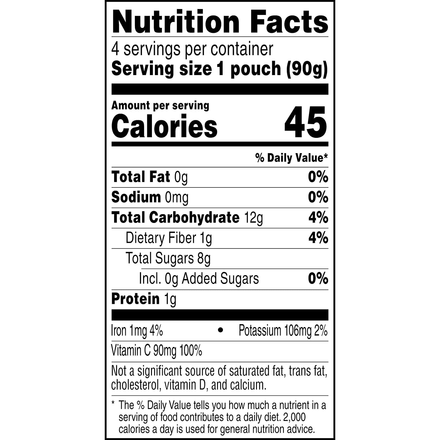 Cruz -- Strawberry Apple Pack 2 Apple of Pouches 4 Sauce Santa Organic®