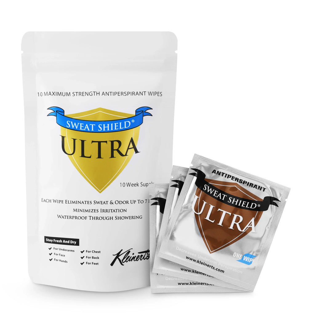 Odor Recommended Days. To 20 Up Sweat Doctor Sweating Ultra Antiperspirant 7 & Supply- For Stop Shield Wipes. Week