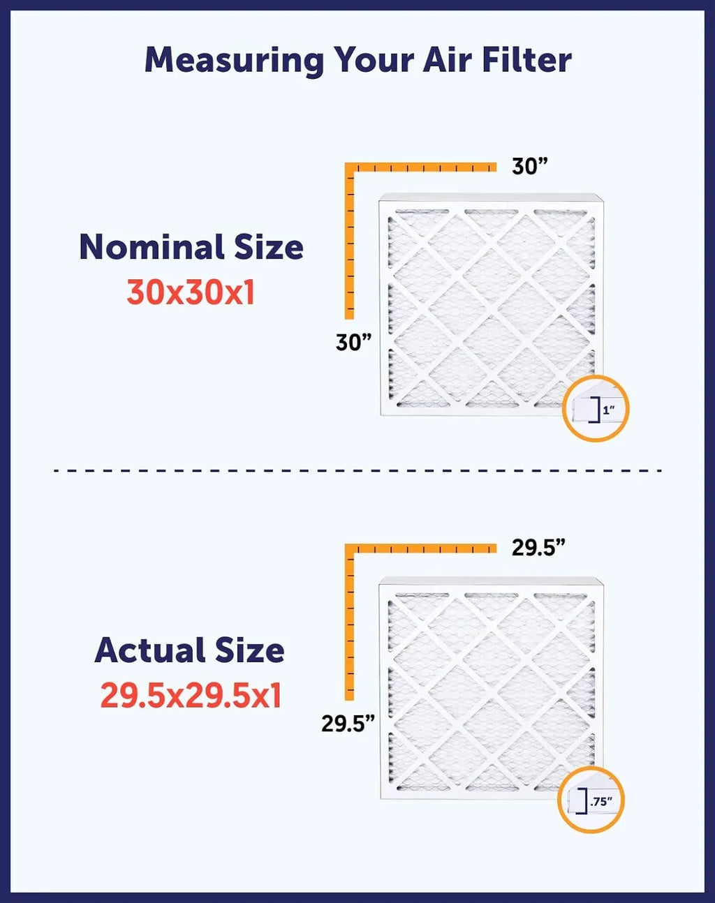 | 4-PACK USA Size: 27 x IN 8 MADE MERV | Filter .75" Filter King Furnace 12.5 A/C | Filters HVAC Actual | Pleated 27x12.5x1 Air x