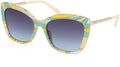 EP / Coloured Shiny Gold Pucci Sunglasses Rose Emilio Havana 0190 95B