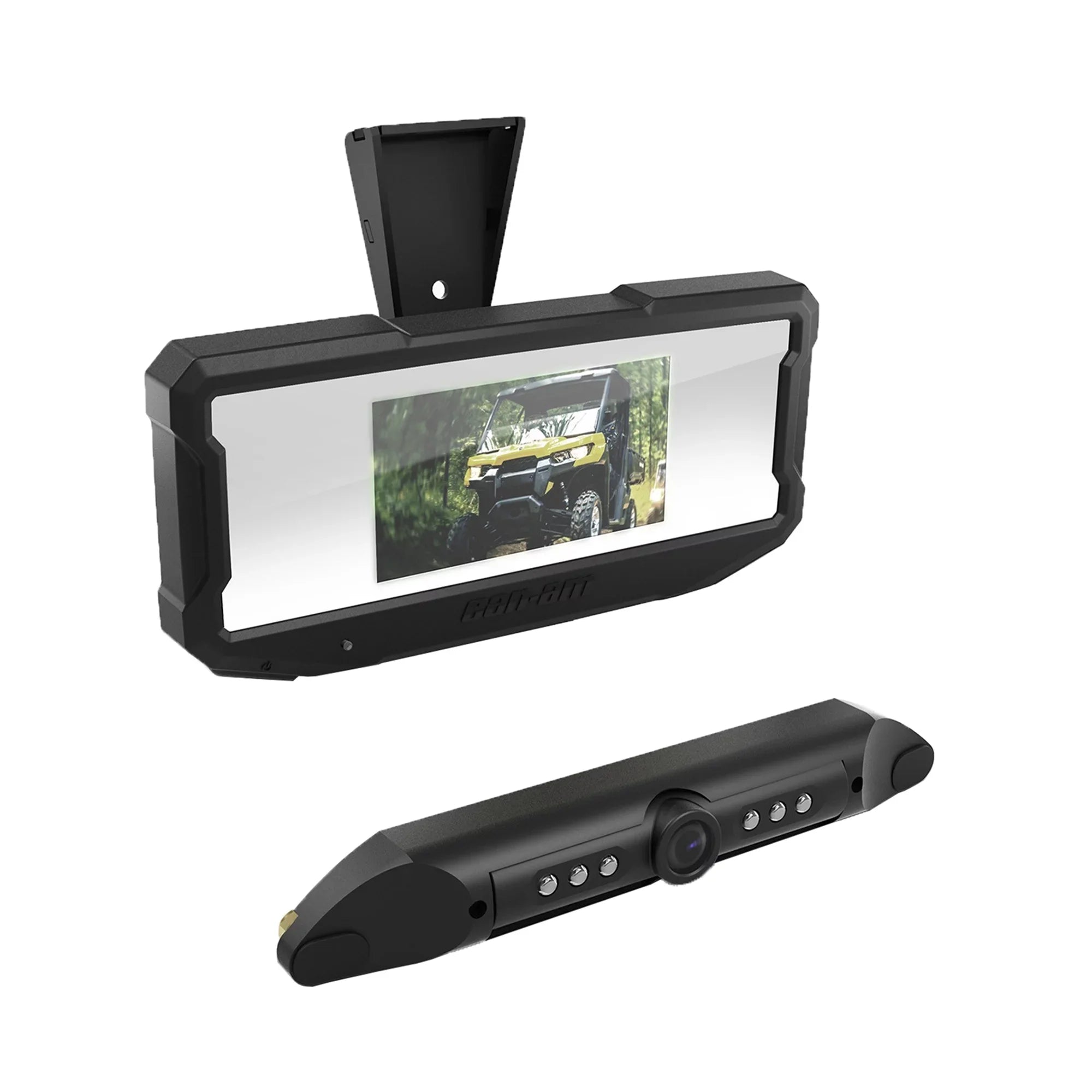 Rear Monitor X3 Can-Am MAX Defender Maverick 715004905 and View Camera Mirror