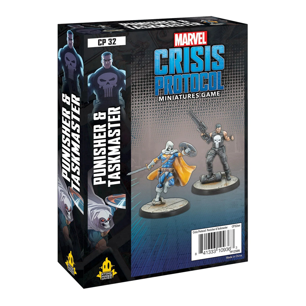 Punisher Crisis Taskmaster Pack Protocol: Atomic and (CP32en) Mass Marvel Games