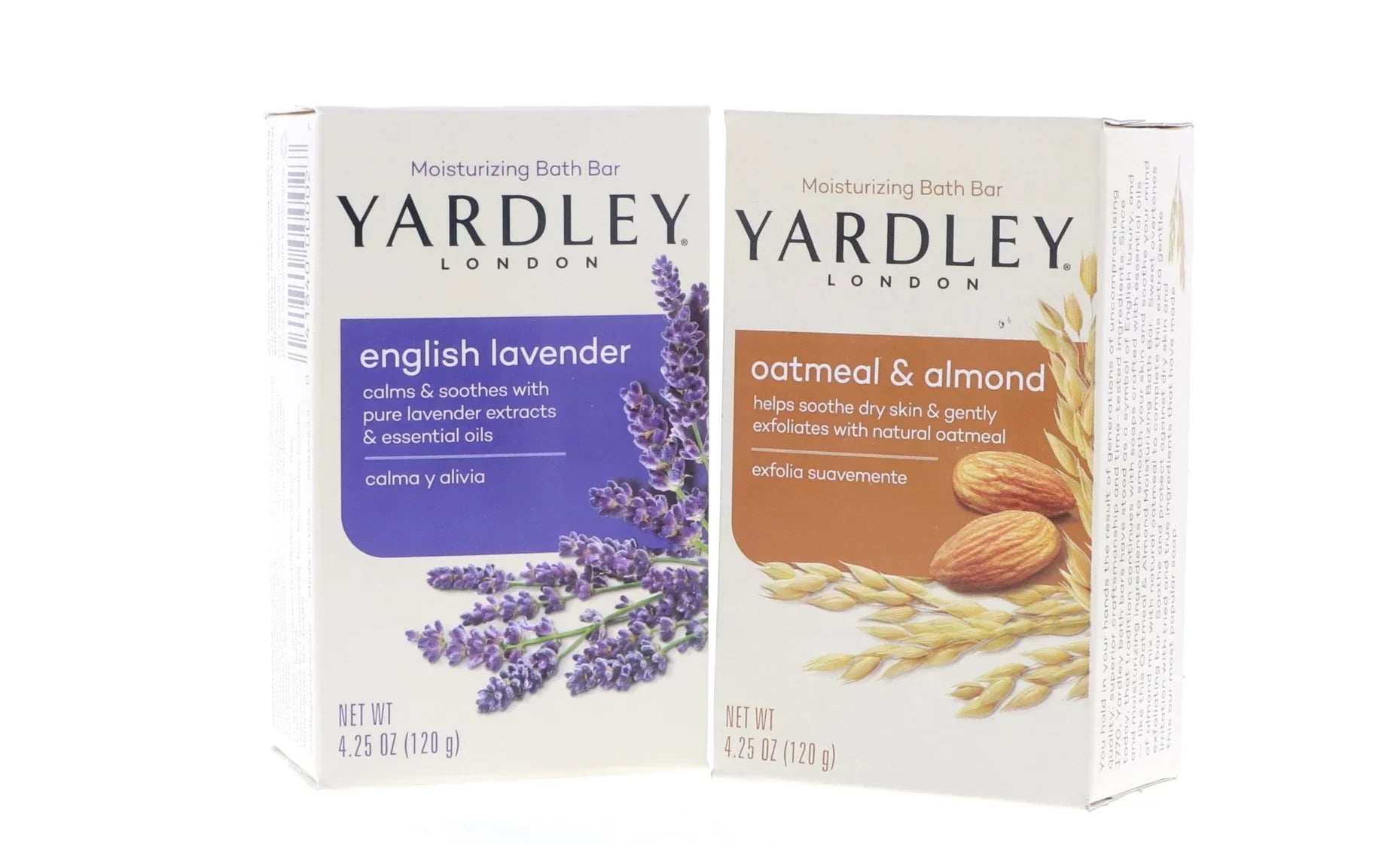 & Lavender Bar, oz Bar, 6 4.25 Bath Yardley PCS, oz Yardley 6 Bath 4.25 PCS Almond English Oatmeal
