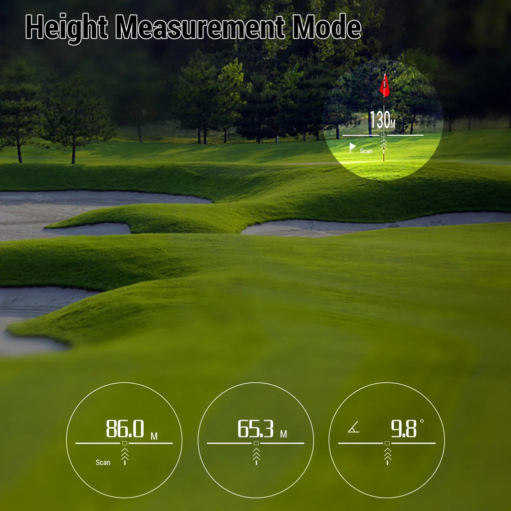 Monocular 600M Rangefinders, 800M Digital Measurement / for 1000M moobody with / Telescope , Perfect