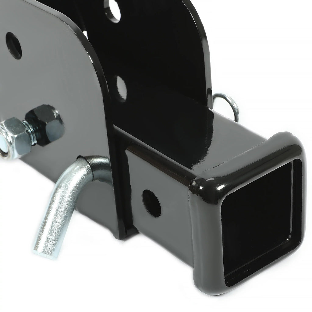 2” 500 Kojem Wheelchair Weight Hitch Receiver Trailer Tongue Cargo Black to Carrier Pounds Mount Up Steel Folding