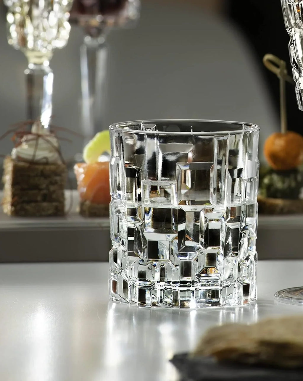 Glass Set DOF Cristalleria Drinkware oz Tumbler 11.5 of 1 12 Crystal Whiskey Italiana RCR Count Highball 11 & oz, Pack