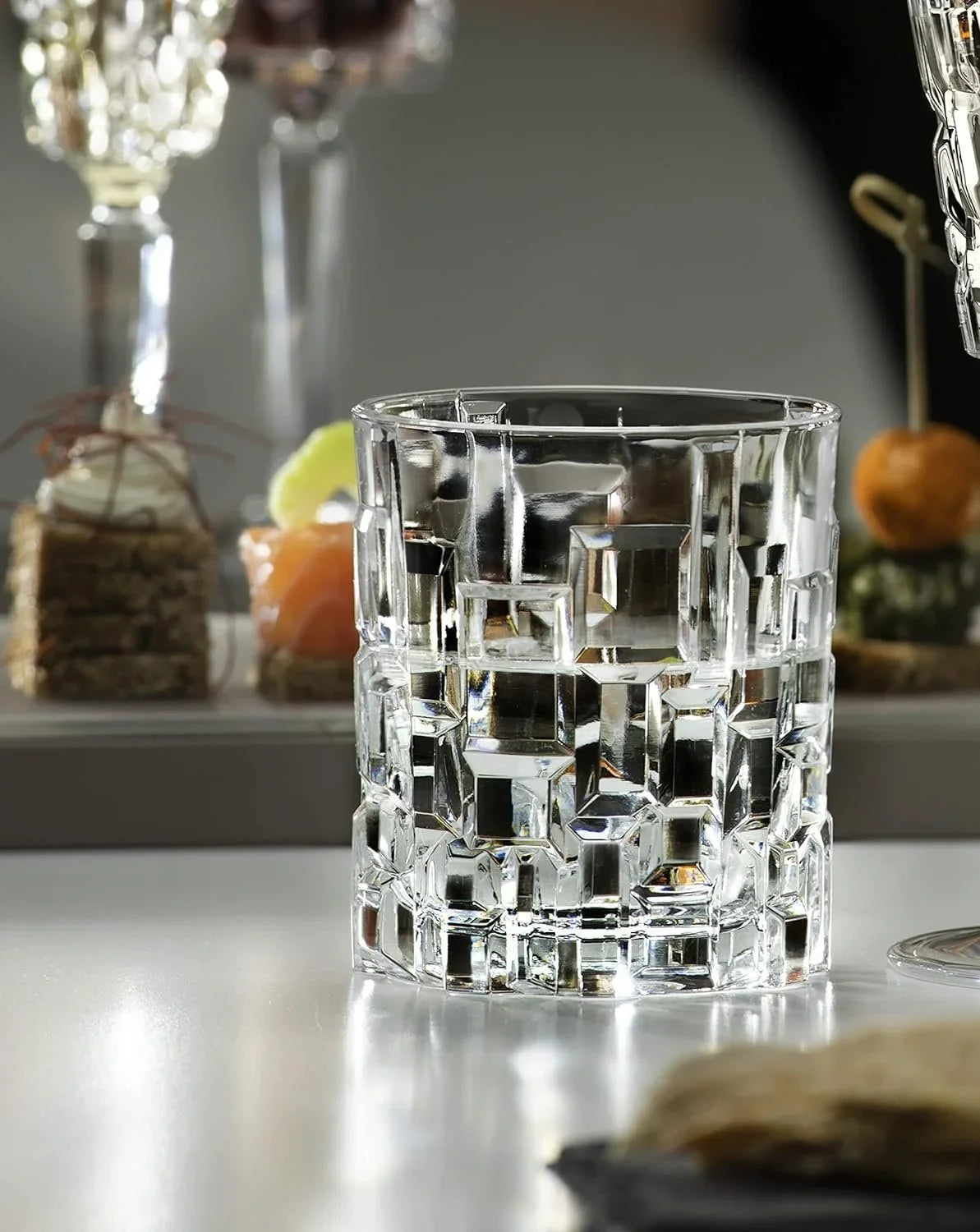 Glass Set DOF Cristalleria Drinkware oz Tumbler 11.5 of 1 12 Crystal Whiskey Italiana RCR Count Highball 11 & oz, Pack