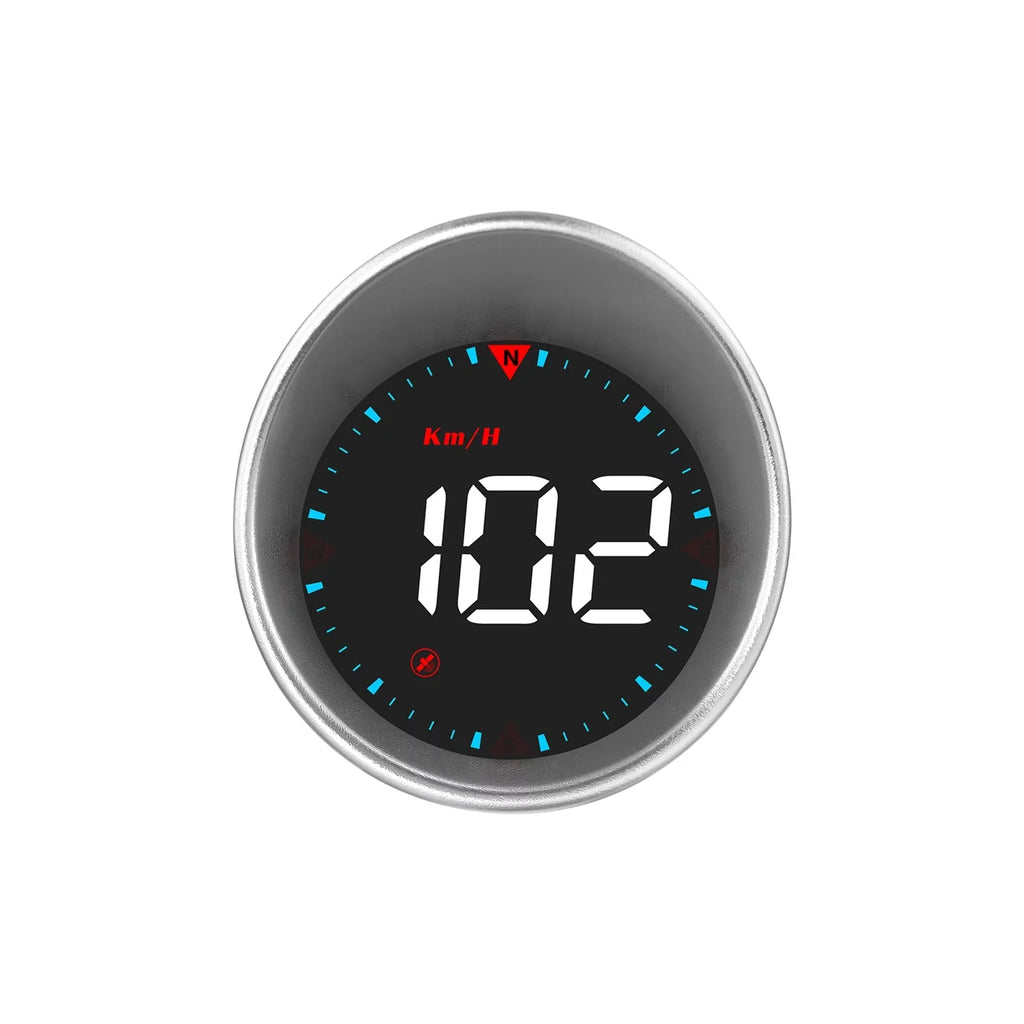 Compass Alarm Fatigue Speedometer Car Digital Angle, Display Alarm Head-up Mileage, HUD Driving Display and Overspeed Car Driving