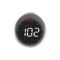 Compass Alarm Fatigue Speedometer Car Digital Angle, Display Alarm Head-up Mileage, HUD Driving Display and Overspeed Car Driving