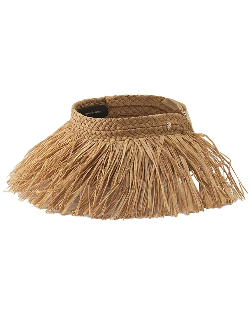 Helen Straw Hat, Kaminski Arise Brown