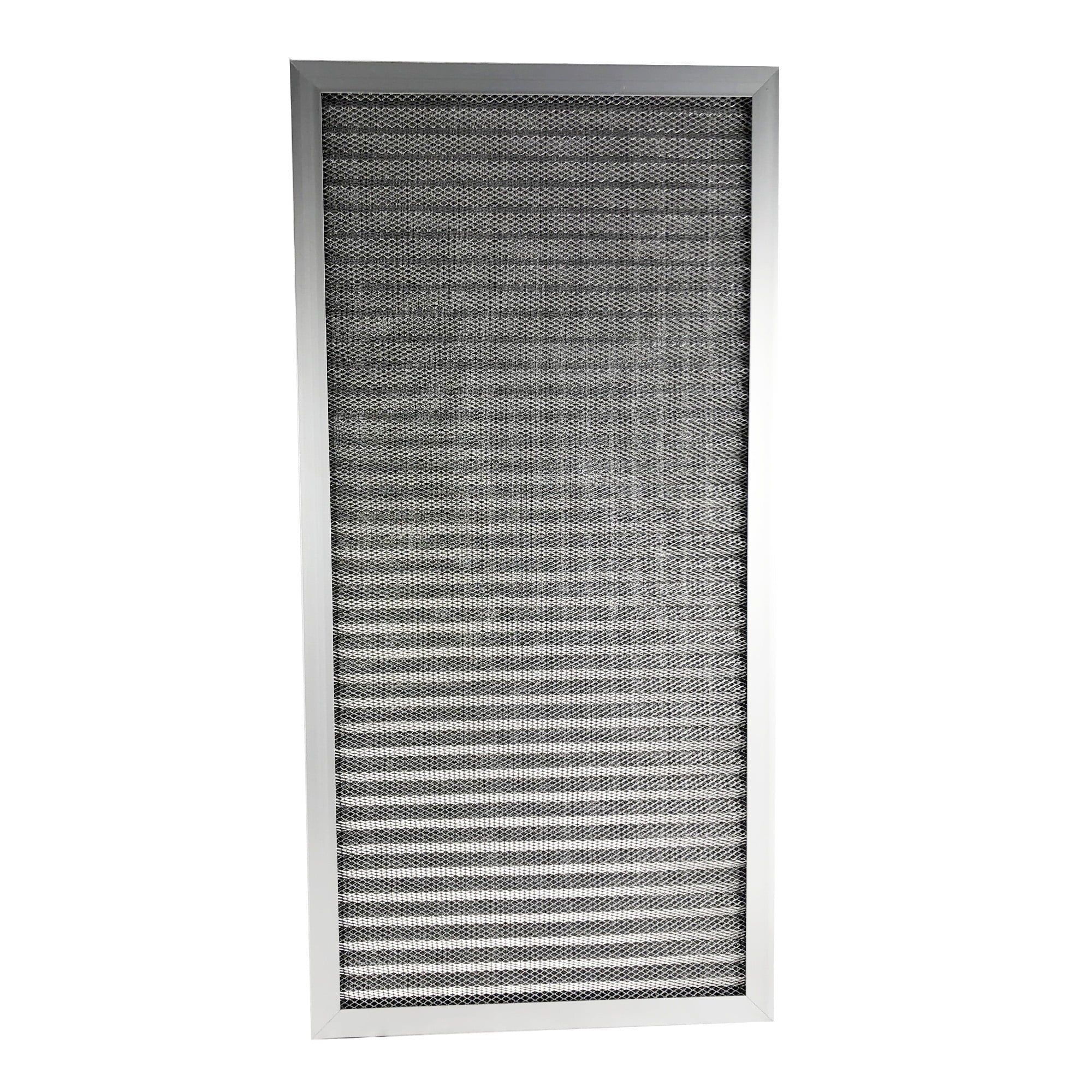 Aluminum x 24" x 1"), Air Air Electrostatic Filter AC Filter Furnace (12" Washable Central