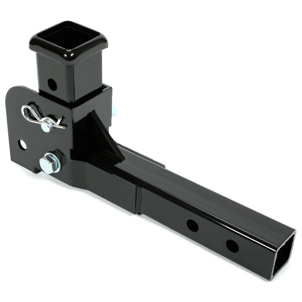 2” 500 Kojem Wheelchair Weight Hitch Receiver Trailer Tongue Cargo Black to Carrier Pounds Mount Up Steel Folding