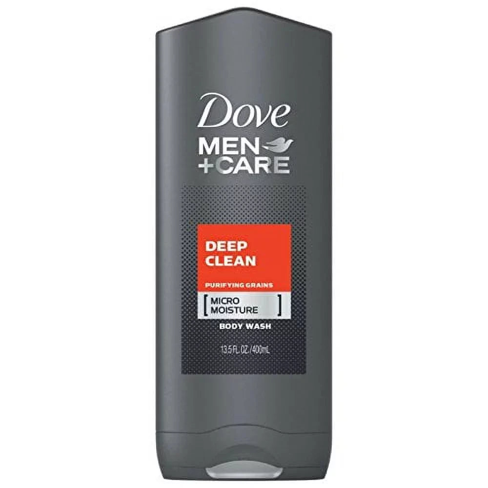 Clean, Ounce and Men+Care of Dove 3) Wash, Deep (Pack Body 13.5 Face