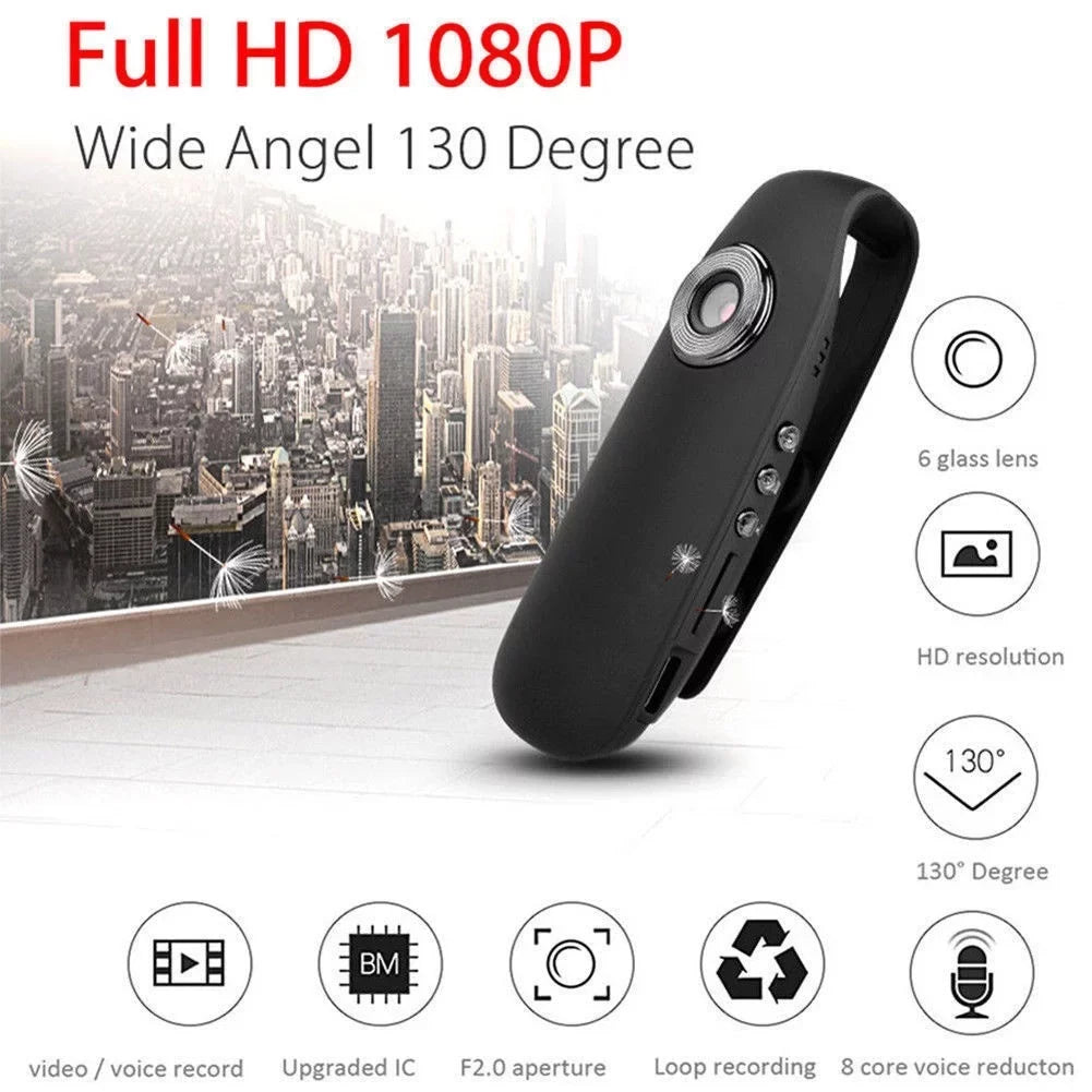 Camera 1080P Motorcycle Motion Mini Body Action 12MP Camcorder Bike Dash Cam