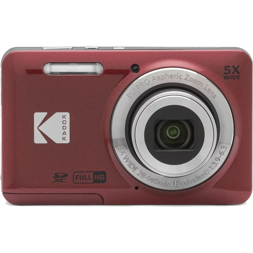 Camera (Red) Tripod Spider Case+ Warranty FZ55 Yr 1 + PIXPRO + Digital Kodak