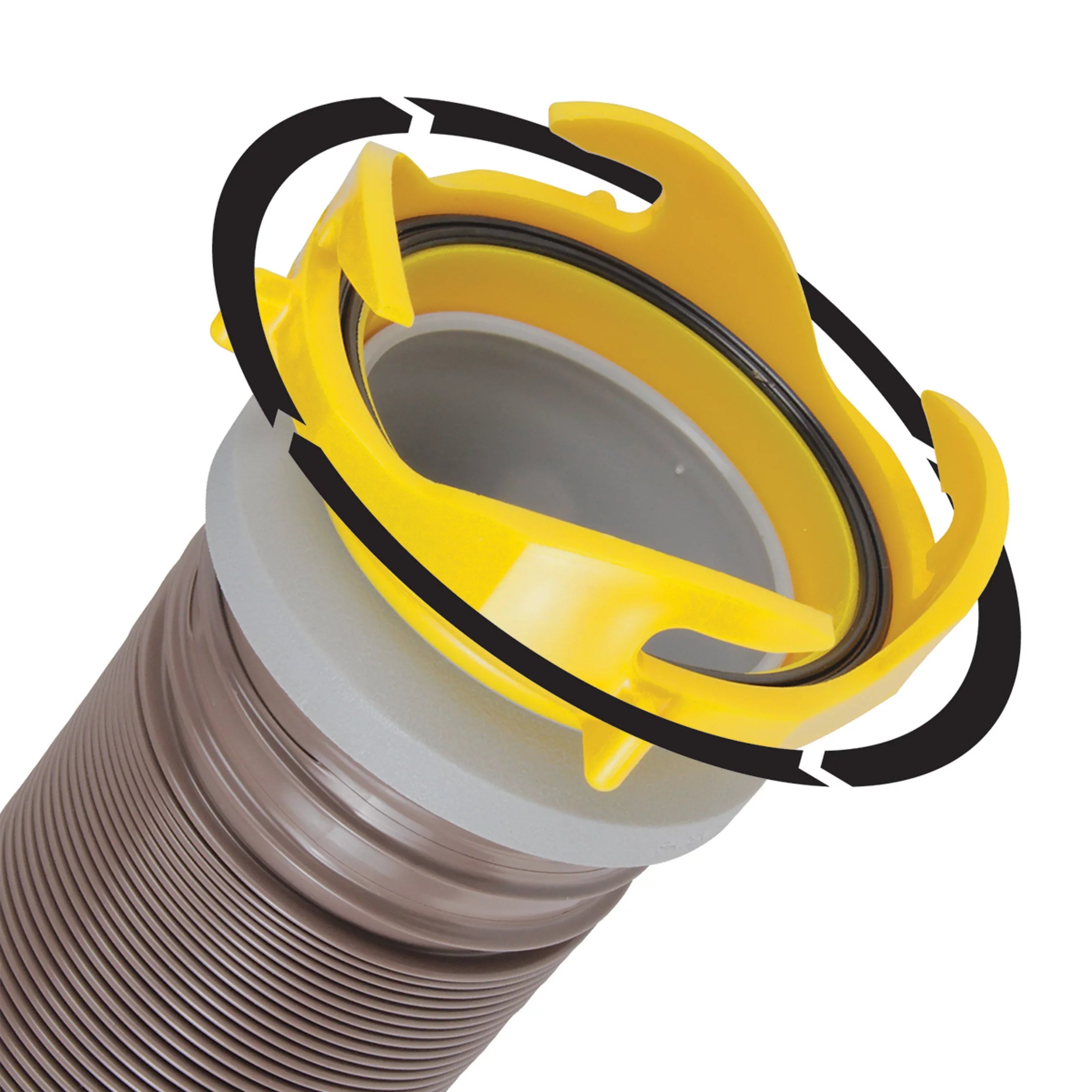 Sewer (39628) Heavy-Duty HTS Multicolor | 360 Kit Vinyl, Hose Camco Camper/RV 20-Foot Revolution