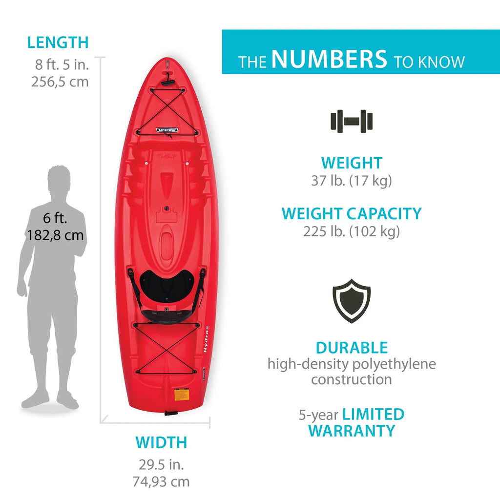 Red Kayak, Hydros (91234) 101 Fire Lifetime