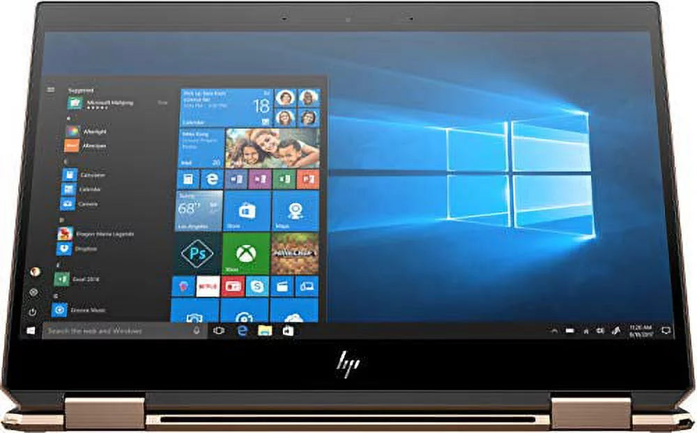 Laptop, Ash - Convertible x360 HD Touchscreen 1.8GHz, 10 i7-8565U Silver 8GB HP Spectre Intel Core Full 13-ap0013dx SSD, 13.3" used HP Windows by Home, 256GB RAM,
