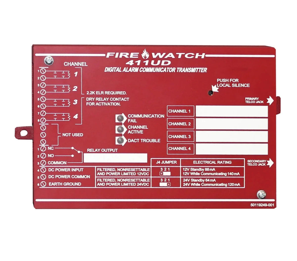 Control/Communicator Fire 411UD Alarm Fire-Lite