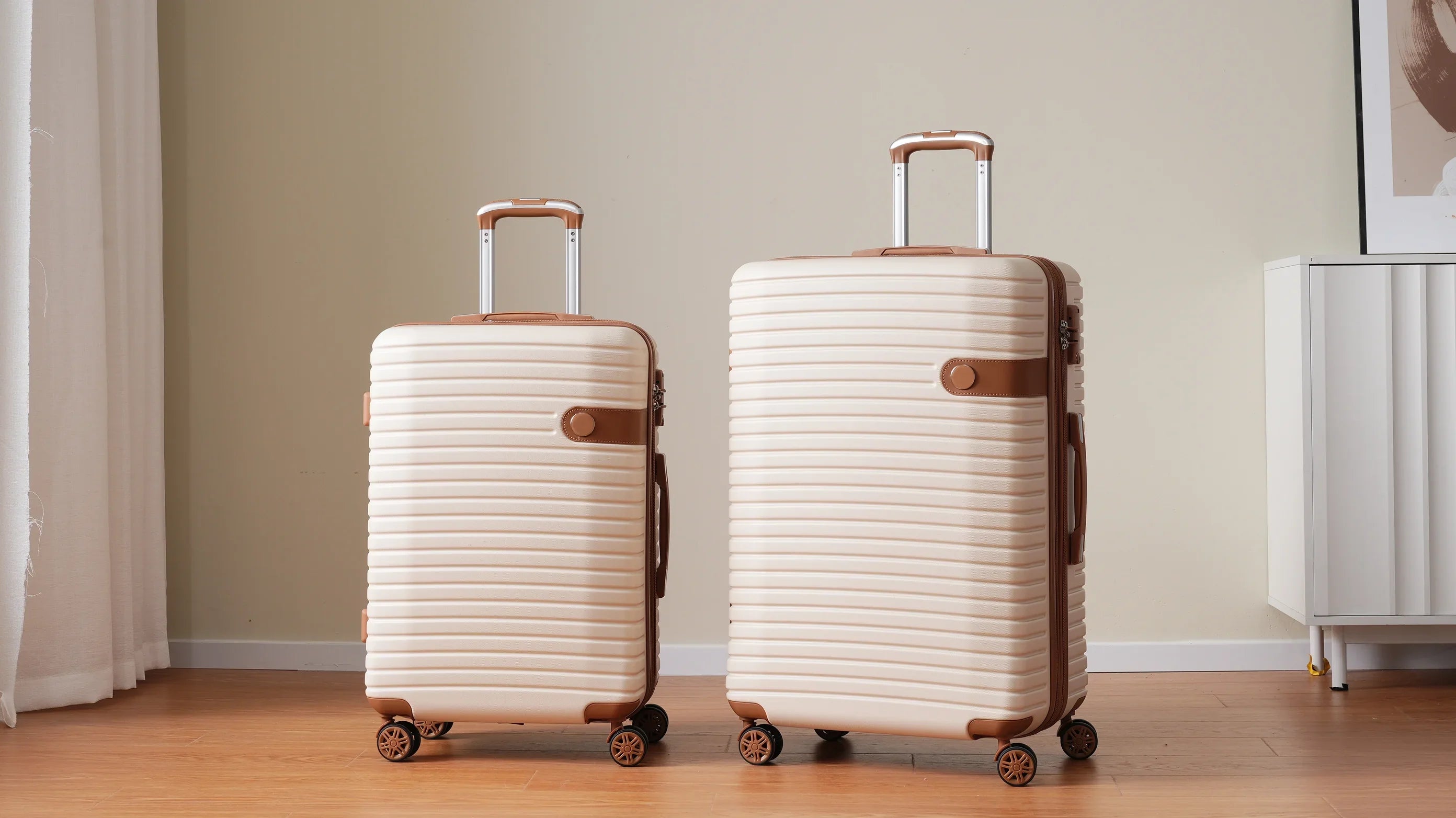 Suitcases Travel Hard Men Expandable with Shell Spinner Suitcase Luggage ABS 4 16''20''24''28'' With for TSA Women Packing Piece Cubes, Wheels 4 Lightweight Lock, Luggage Set Set,