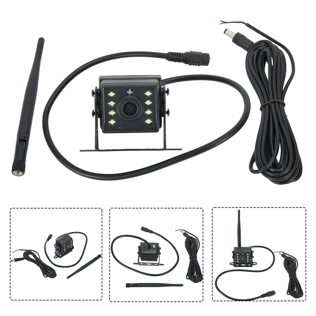 Truck Camper Reversing Rear WIFI Camera View Bus Trailer Wireless shockproof RV