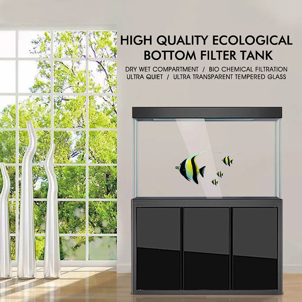 Tempered Aqua All-in-one Aquarium Black Gallon Dream 135 Glass