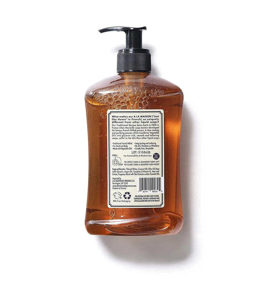 Triple Natural Liquid oz Soap 16.9 Soap Bottle) MAISON Milled French Moisturizing Pack, - Aloe (2 LA A Hand Lavender