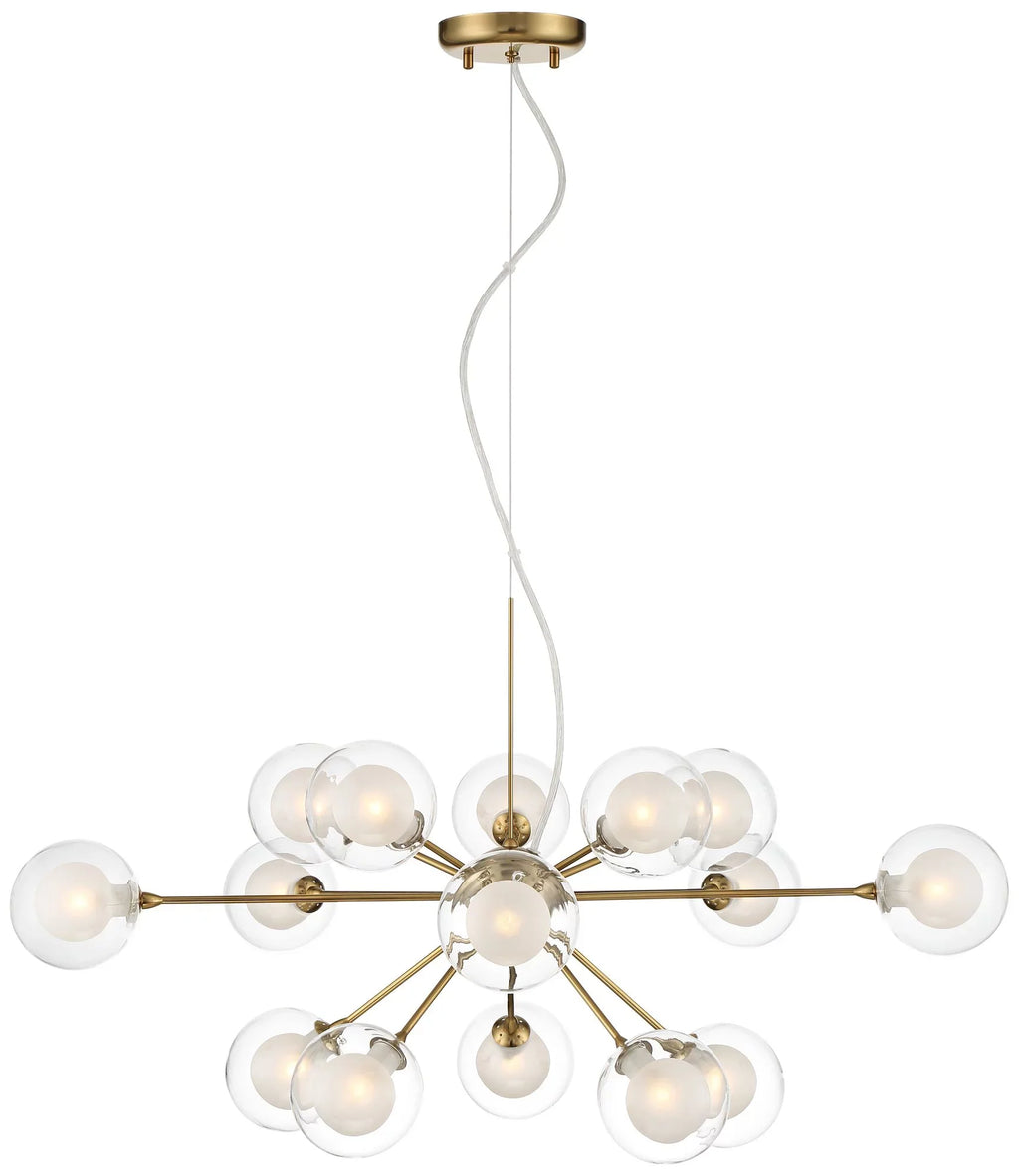 for Room Fixture Euro Antique Dining Shade Spheres Chandelier Kitchen Wide Sputnik Mid Possini Brass 15-Light 30" Island Design Century Modern Glass