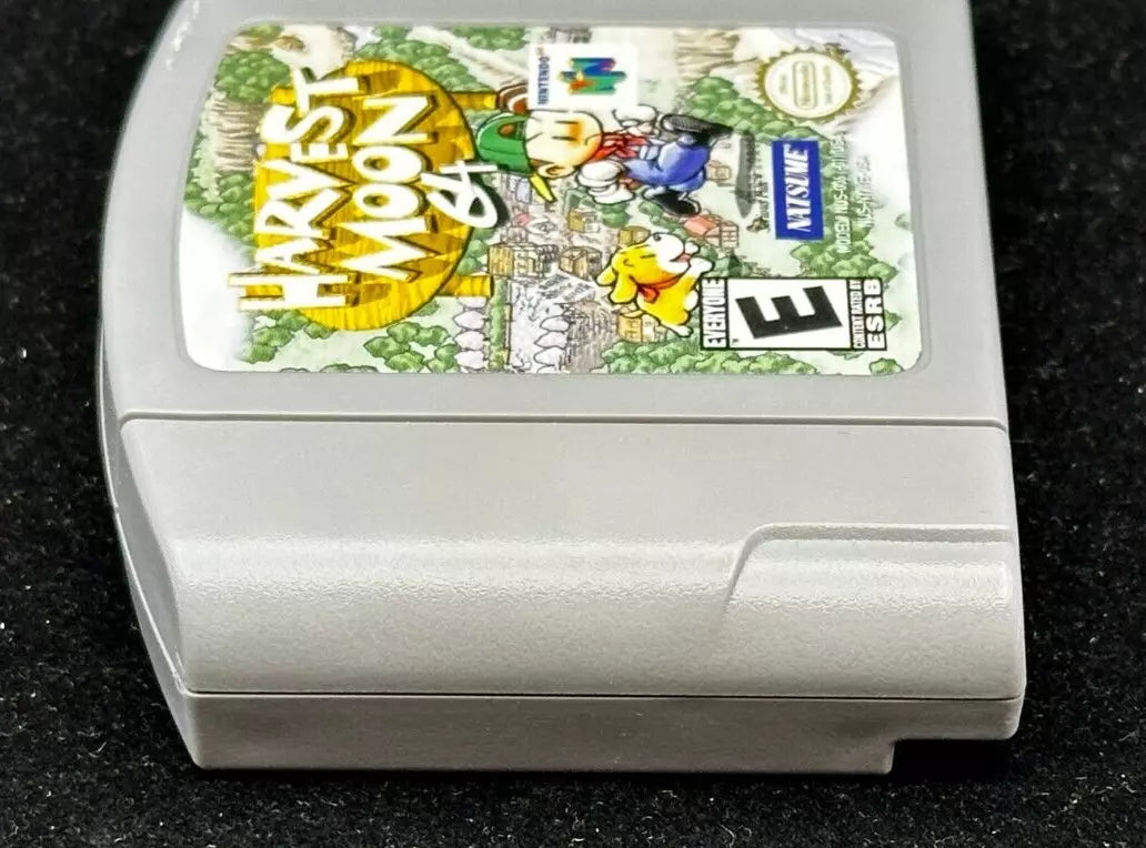 NATSUME- Cassette Genuine N64 Moon Only Nintendo 64 64 Harvest